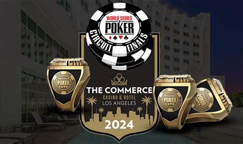 commerce casino poker tournaments|WSOP .